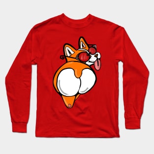 Corgi butt Long Sleeve T-Shirt